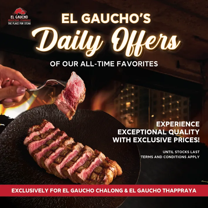 EL GAUCHO'S DAILY OFFERS