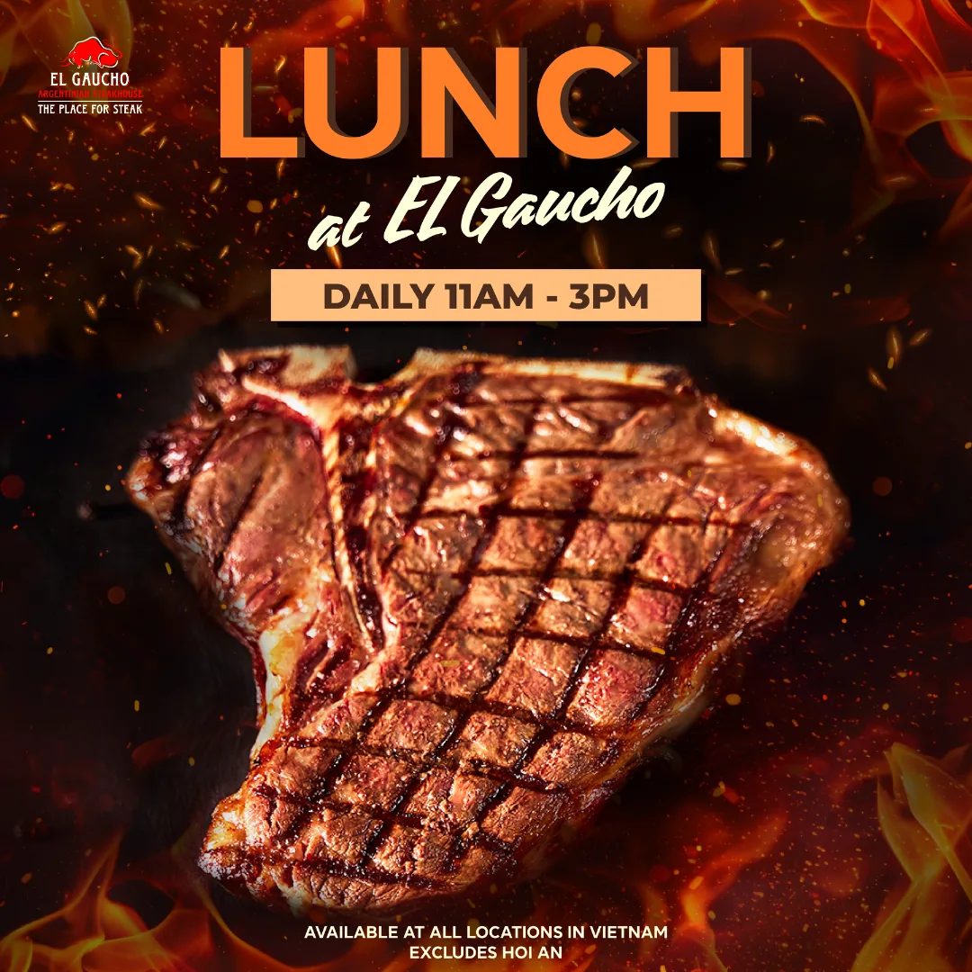 LUNCH AT EL GAUCHO
