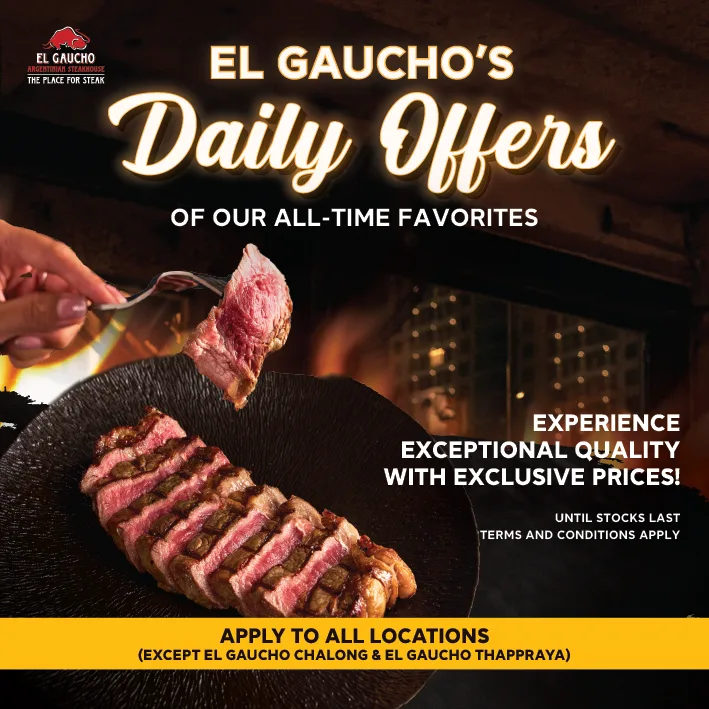 EL GAUCHO'S DAILY OFFERS