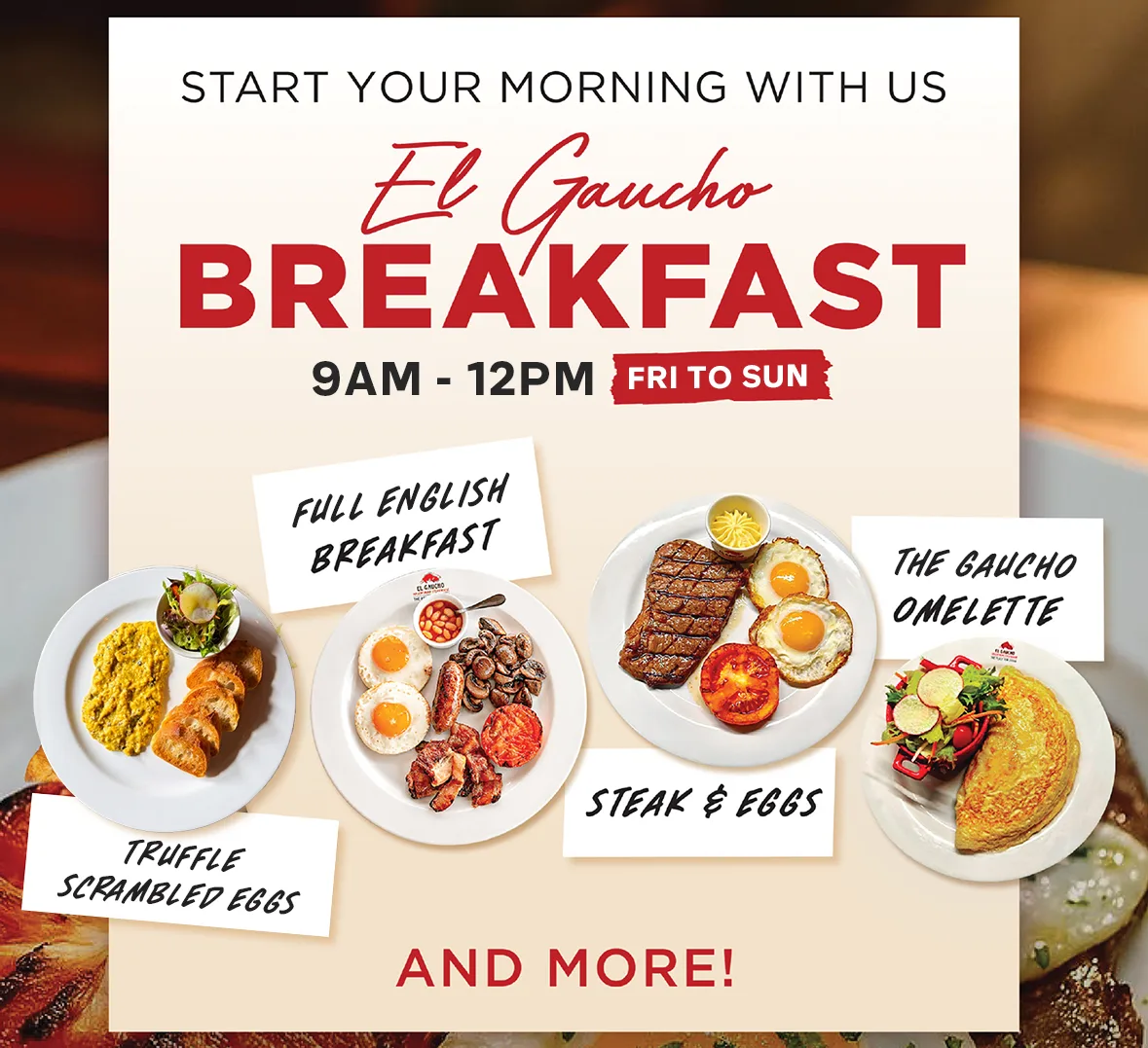 DISCOVER OUR BREAKFAST MENU ☀️